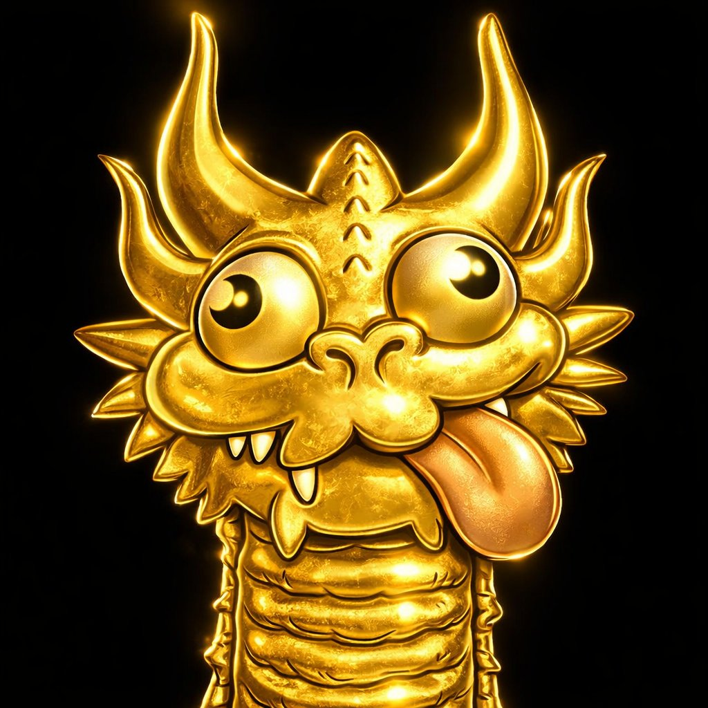 Solana Dragon gold logo